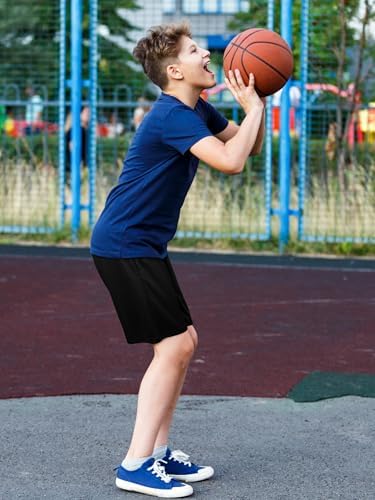 Quick Dry Beardens Kids Boys Basketball Shorts with Pockets