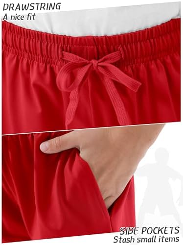 Resinta 5-Pack Boys Performance Gym Shorts
