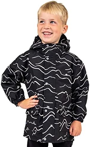Jan Jul Waterproof Fleece Lined Rain Jacket for Kids