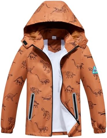Boys Lightweight Waterproof Rain Jacket