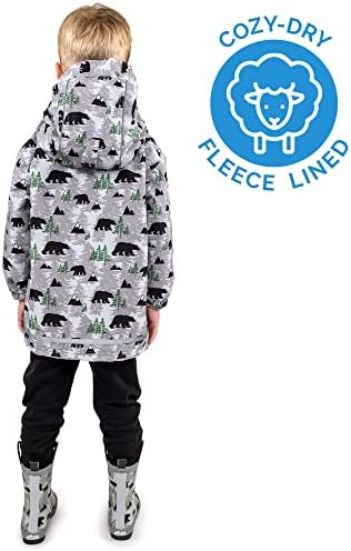 The waterproof rain jacket for kids