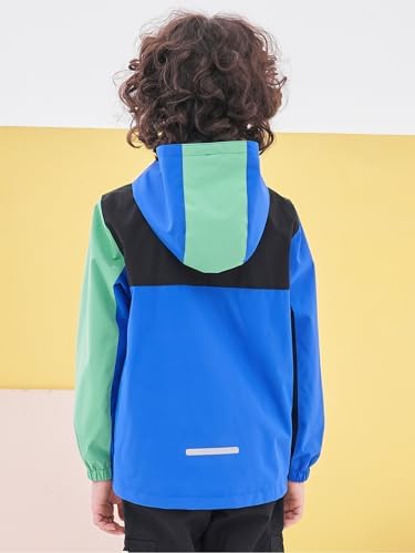NATUST Kids Lightweight Rain Jacket for BoysGirls