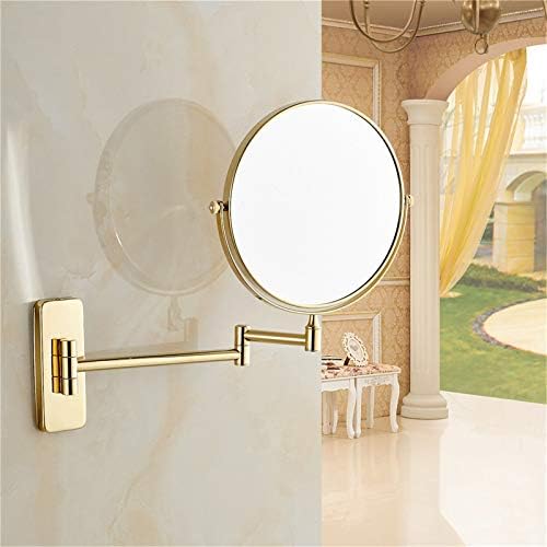 OGRAFF Wall Mounted Makeup Mirror Extendable Double Sided