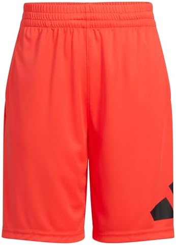 adidas Boys Elastic Waistband Sportswear Shorts 1