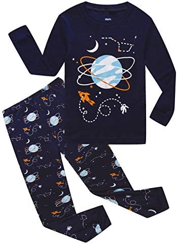 KikizYe Little Big Pajama Set Snug Cozy 100 Cotton Sleepwear for Kids