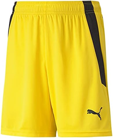 Puma Unisex Kids Teamliga Shorts Cyber Blue Puma Black Medium US