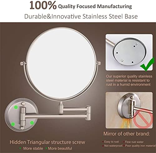 Omatica - 8-Inch Double Sided Magnifying Mirror