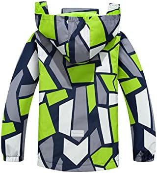Dynamic Boys Girls Rain Jacket Kids Waterproof Coats