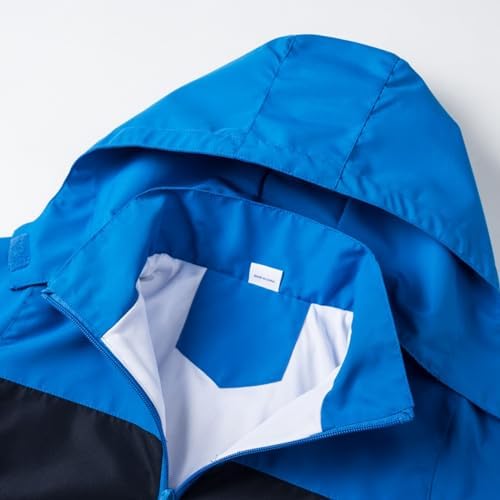 paneled waterproof jacket