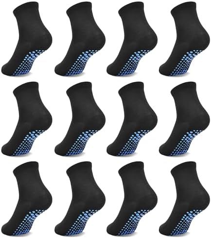 Anti-Slip Toddler Socks with Grips for Boys Girls