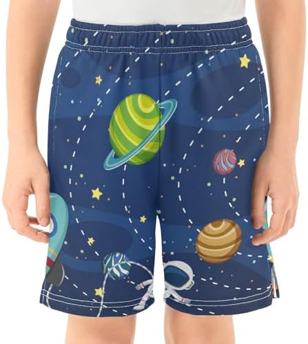 Aflyko Boys Casual Shorts Summer Outfit with Pockets for Daily Wear