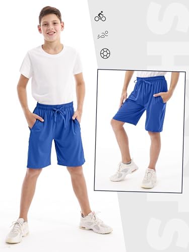 Resinta 5-Pack Boys Performance Gym Shorts