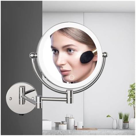 Effects Lighted Wall-Mounted Makeup Mirror