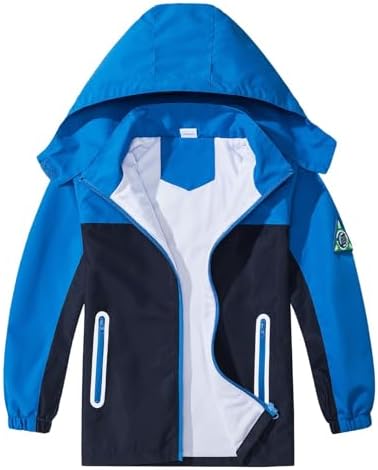 paneled waterproof jacket