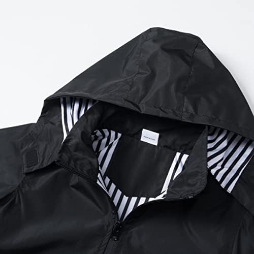 Waterproof Hooded Rain Jacket for Kids Dinosaur Design