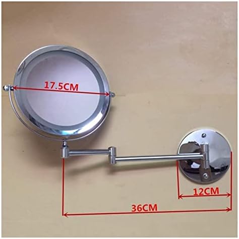 Stylish 7-Inch Wall-Mounted Vanity Mirror
