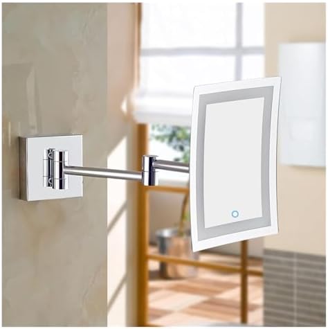 Versatile Lighted Makeup Mirror for Home Bathroom