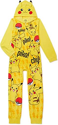 Pokemon Pikachu Boys Hooded Blanket Sleeper Premium