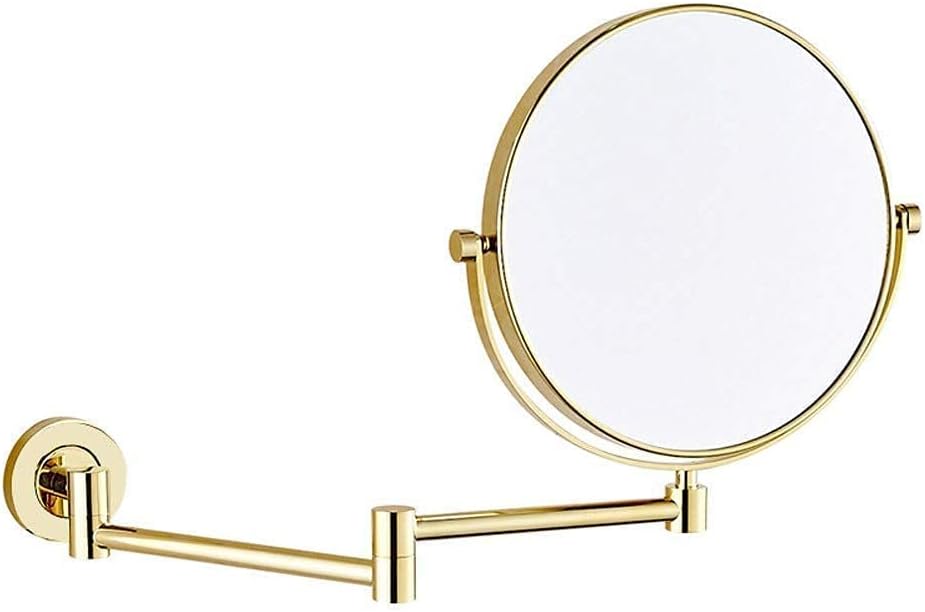 Gold Double-Sided Vanity Mirror