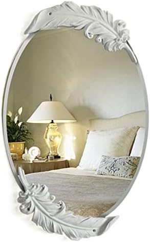 Oval Wall-Mounted Makeup Mirror