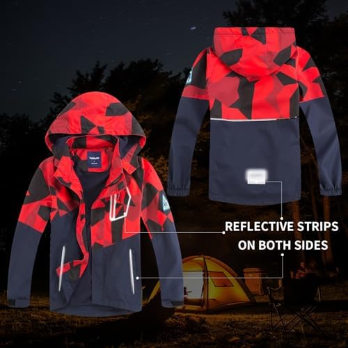 MGEOY Boys Girls Rainbow Jacket