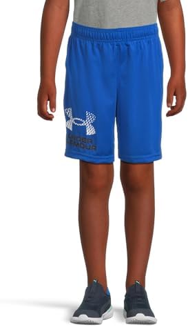 Tech Logo Shorts for Boys - Performance Style with Reflective Detailing