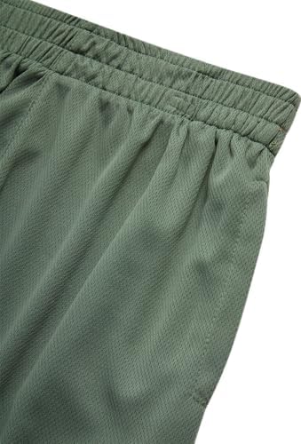 RBX Boys Active Shorts 5 Pack with Elastic Waistband