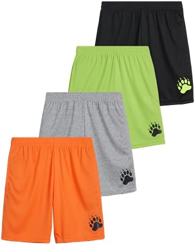 High-Quality Burgundy Boys Active Shorts