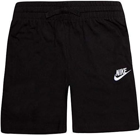 Nike Club Shorts Boys Preschool BlackWhite Active Comfortable and Versatile