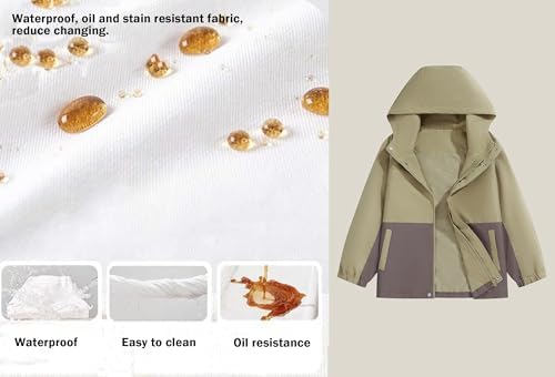Boys Waterproof Rain Jacket for the Little Explorer