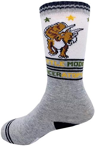 Knee-High Tube Socks for Boys Dinosaur Comfort Maximum Comfort