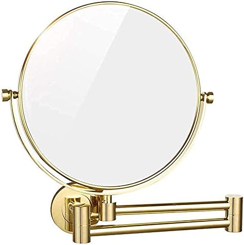 Double-Sided 10X Magnifying Mirror for Makeup Shaving