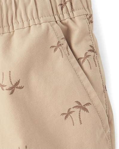 The Childrens Place Boys Canvas Jogger Shorts