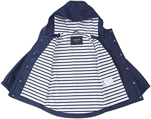 RokkaRolla Boys Waterproof Rain Jacket Toddler Boys Hoodie
