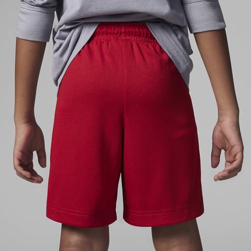 Kids Stretch Waistband Basketball Shorts Gym Red 85C186-R78 Comfort Fit