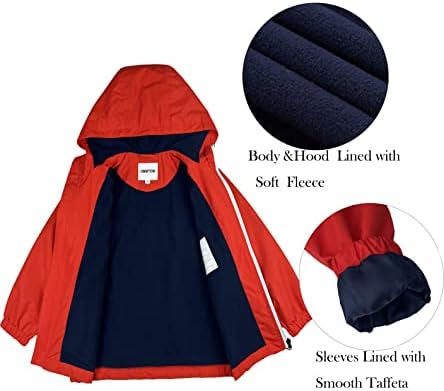 Boys Lightweight Waterproof Rain Coats