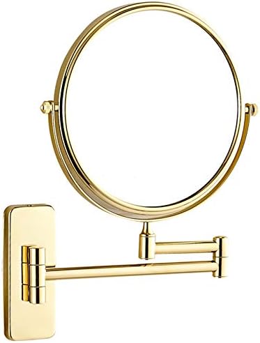 OGRAFF Wall Mounted Makeup Mirror Extendable Double Sided