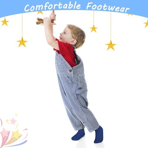 Anti-Slip Toddler Socks with Grips for Boys Girls