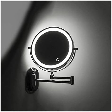 XYBSDBTNR 8-inch LED Makeup Mirror 360 Rotation