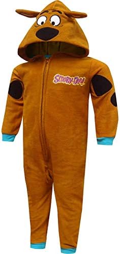 Scooby Doo Boys Big Hooded Fleece Blanket Sleeper Brown S67