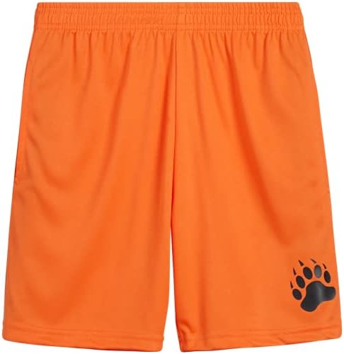 High-Quality Burgundy Boys Active Shorts