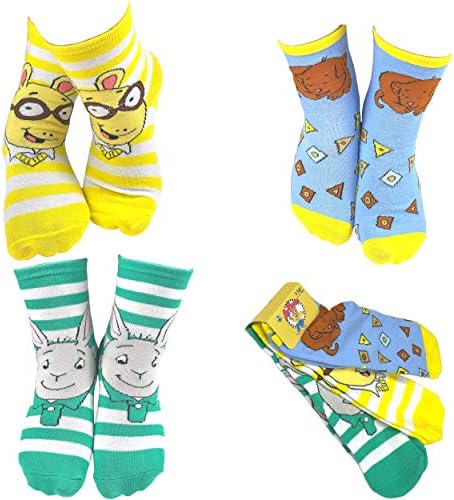 DoodleUS Fun Characters in Calf Socks