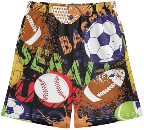 Aflyko Boys Casual Shorts Trendy Summer Outfit with Pockets