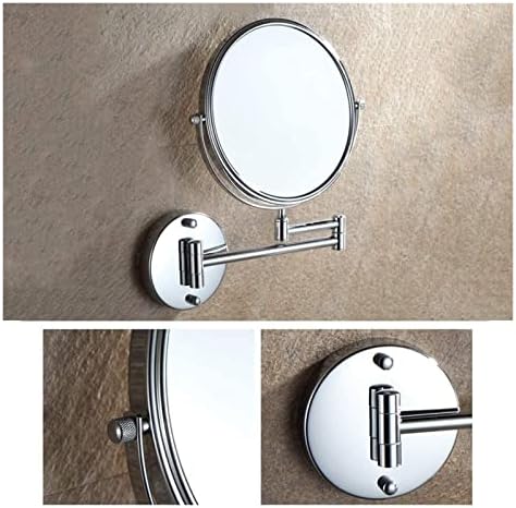 Copper 8-inch Makeup Mirror with 5x Magnification