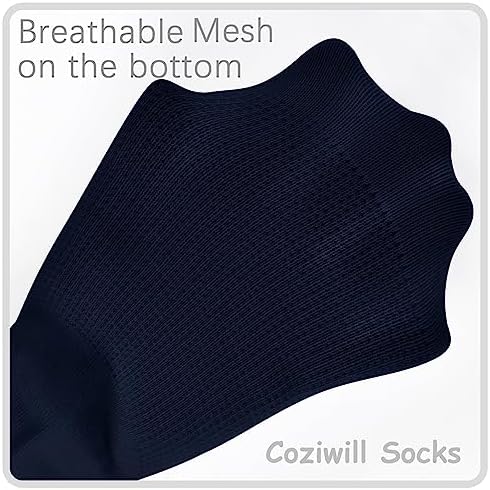 Coziwill Boys Girls 6 Pair Breathable Crew Socks