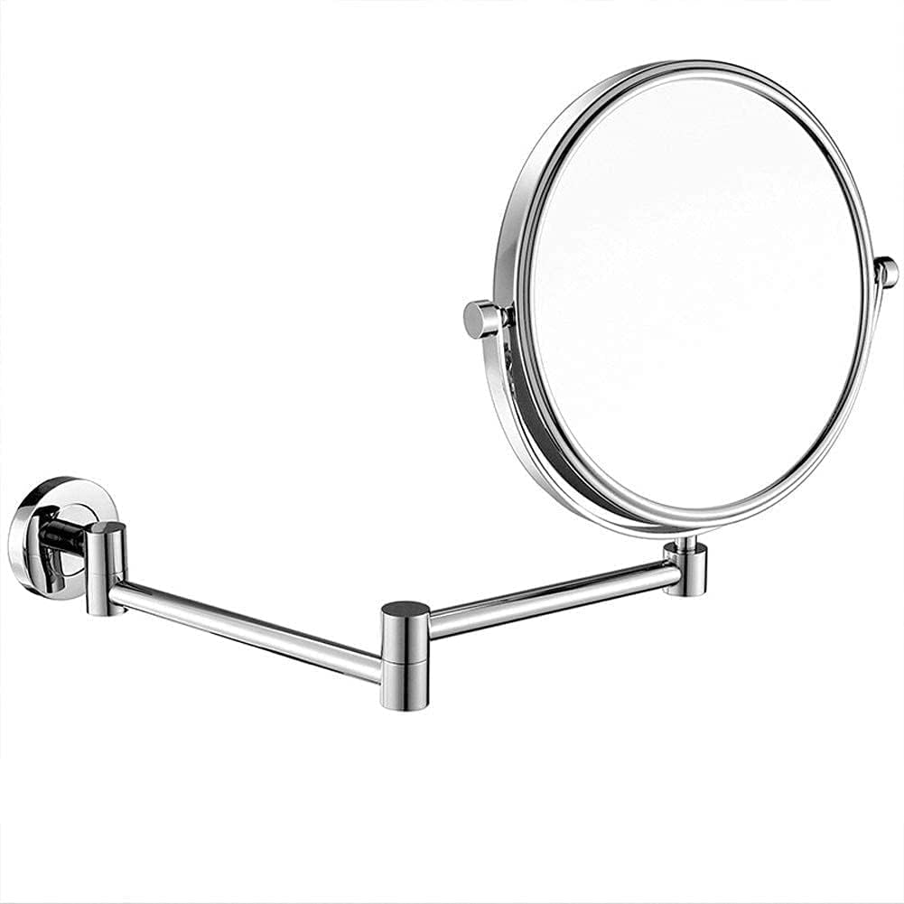 Wall-Mounted Chrome Vanity Mirror 10x