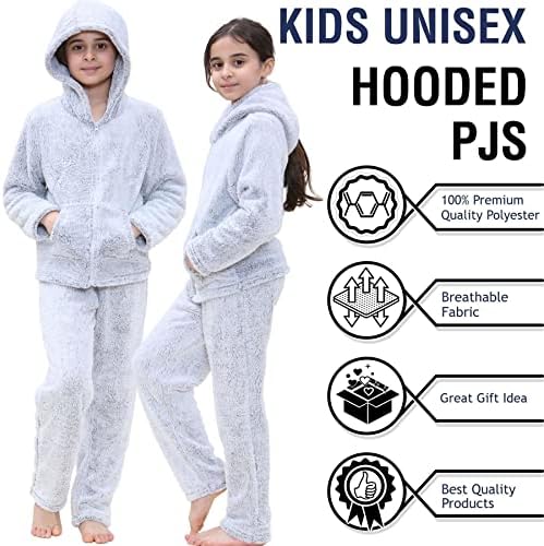 A2Z 4 Kids Girls Boys Zipped PJs Set