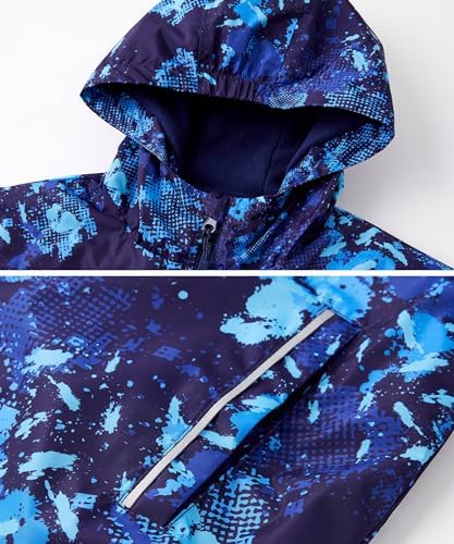 M2C Boys Girls Rain Jacket Lightweight