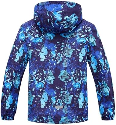 M2C Boys Girls Rain Jacket Lightweight