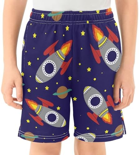 Aflyko Boys Casual Shorts Summer Outfit with Pockets for Boys